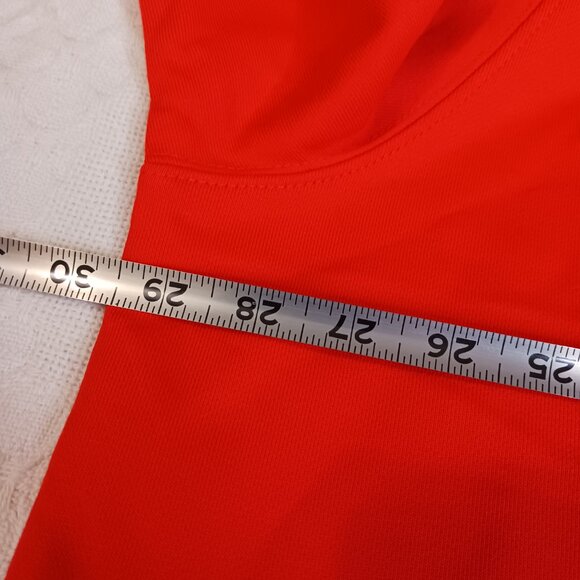 BOSS Cotton Terry Hoodie Orange Men's Plus size 3XL - Picture 11 of 12